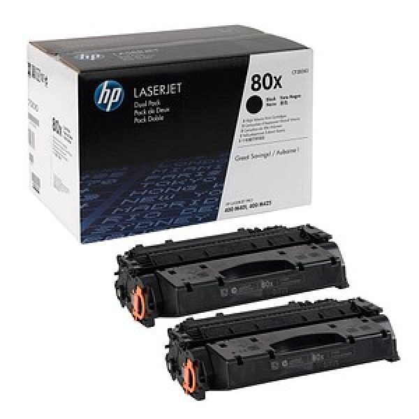 HP 80X (CF280XD) schwarz Tonerkartuschen
