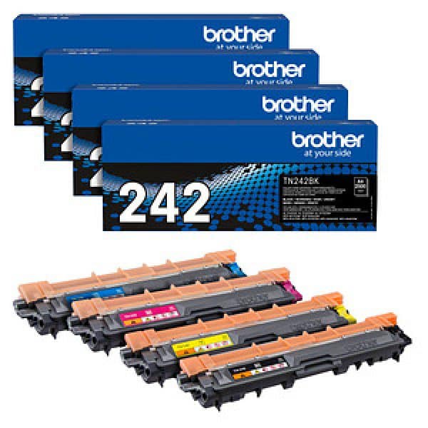 brother TN-242BK/C/M/Y  schwarz