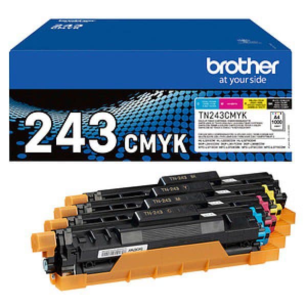 brother TN-243CMYK  schwarz