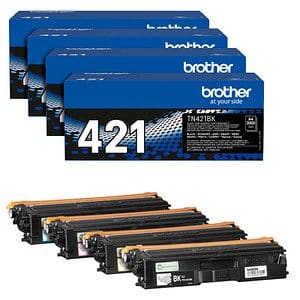 brother TN-421BK/C/M/Y  schwarz
