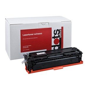dots  schwarz Toner kompatibel zu HP 125A (CB540A)