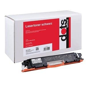 dots  schwarz Toner kompatibel zu HP 126A (CE310A)