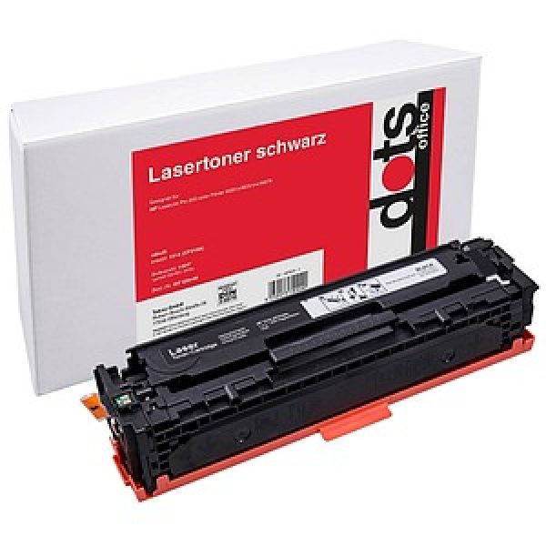 dots  schwarz Toner kompatibel zu HP 131A; Canon  731BK(CF210A;  6272B002)