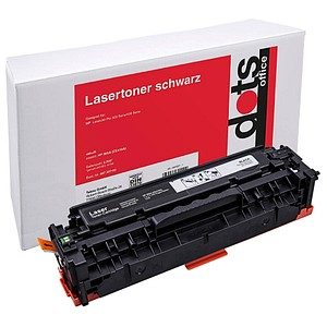 dots  schwarz Toner kompatibel zu HP 305A (CE410A)