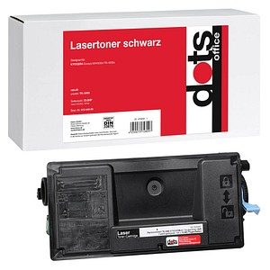 dots  schwarz Toner kompatibel zu KYOCERA TK-3400