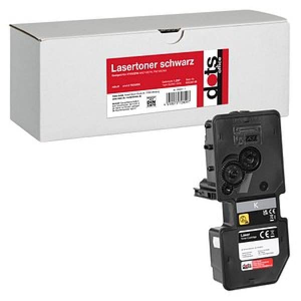 dots  schwarz Toner kompatibel zu KYOCERA TK5430K