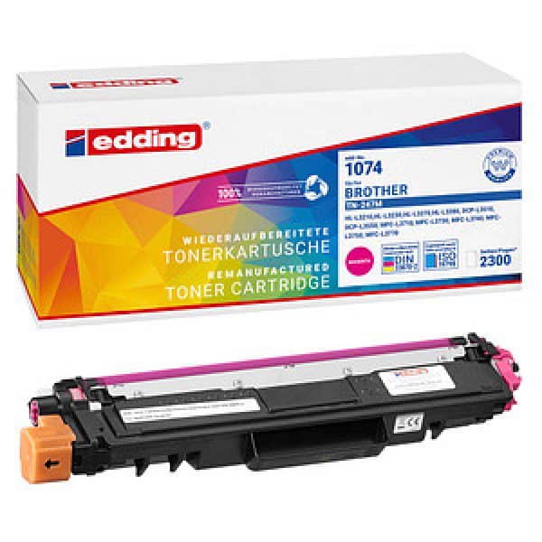 edding EDD-1074  magenta Toner kompatibel zu brother TN-247M