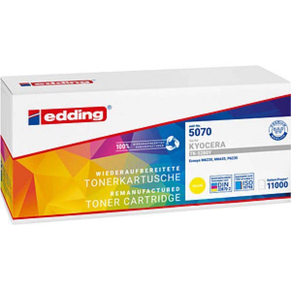 edding EDD-5070  gelb Toner kompatibel zu KYOCERA TK-5280Y