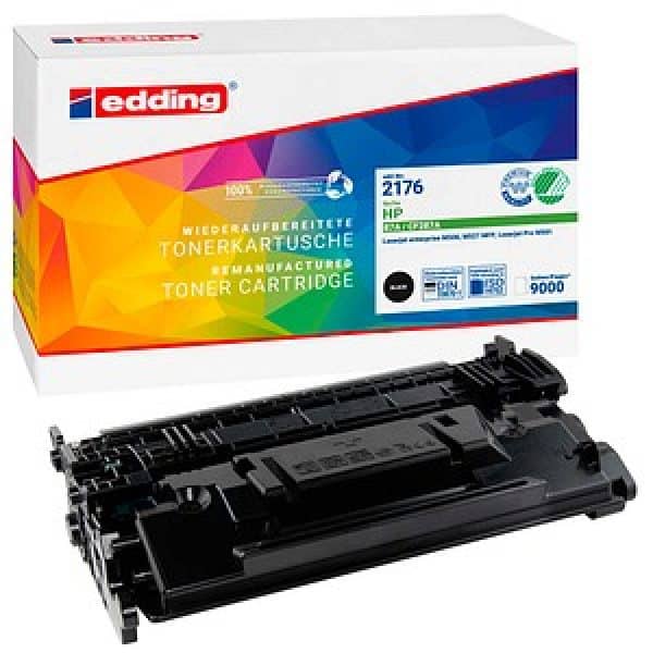 edding  schwarz Toner kompatibel zu HP 87A (CF287A)