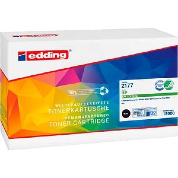 edding  schwarz Toner kompatibel zu HP 87X (CF287X)