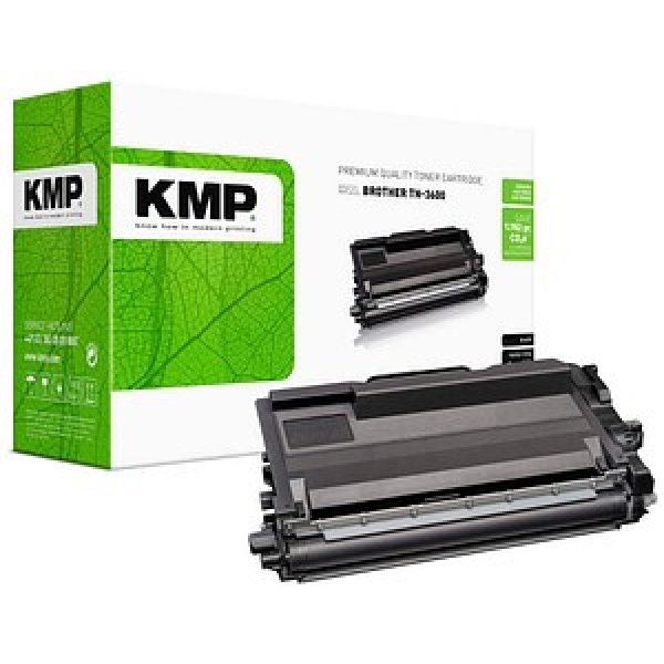KMP  schwarz Toner kompatibel zu brother TN-3600