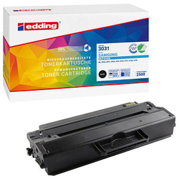 edding EDD-3031  schwarz Toner kompatibel zu SAMSUNG MLT-D103L (SU716A)
