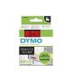 DYMO® Original D1-Schriftband für LabelManager™ 24mm x 7m – schwarz auf rot