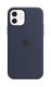 Apple Silikon Case mit MagSafe für Apple iPhone 12 / 12 Pro, dunkelmarine