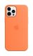Apple Silikon Case mit MagSafe für Apple iPhone 12 Pro Max, kumquat
