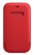 Apple Lederhülle mit MagSafe für Apple iPhone 12 / 12 Pro, rot