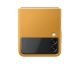 Leather Cover EF-VF711 für das Galaxy Z Flip3 5G (Mustard)