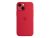 Apple Silikon Case mit MagSafe für Apple iPhone 13 mini, rot