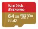 SanDisk Extreme microSDXC – 64GB