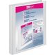 10 VELOFLEX VELODUR® Präsentationsringbücher 2-Ringe weiß 2,0 cm DIN A4