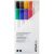 cricut™ Joy Aquarellstifte & -pinsel 8 St. farbsortiert (grün, blau, violett, rot, schwarz, braun, gelb, orange), 9 St.