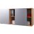 HAMMERBACHER Sideboard Haziender, V1780/6/S buche, silber 160,0 x 42,0 x 74,8 cm