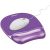 Fellowes Mousepad mit Handgelenkauflage Crystals Gel violett
