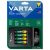 VARTA LCD SMART CHARGER+ Akku-Ladegerät inkl. Akkus