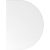 HAMMERBACHER Anbautisch höhenverstellbar LA60 weiß, grau halbrund 60,0 x 80,0 x 65,5 – 82,5 cm